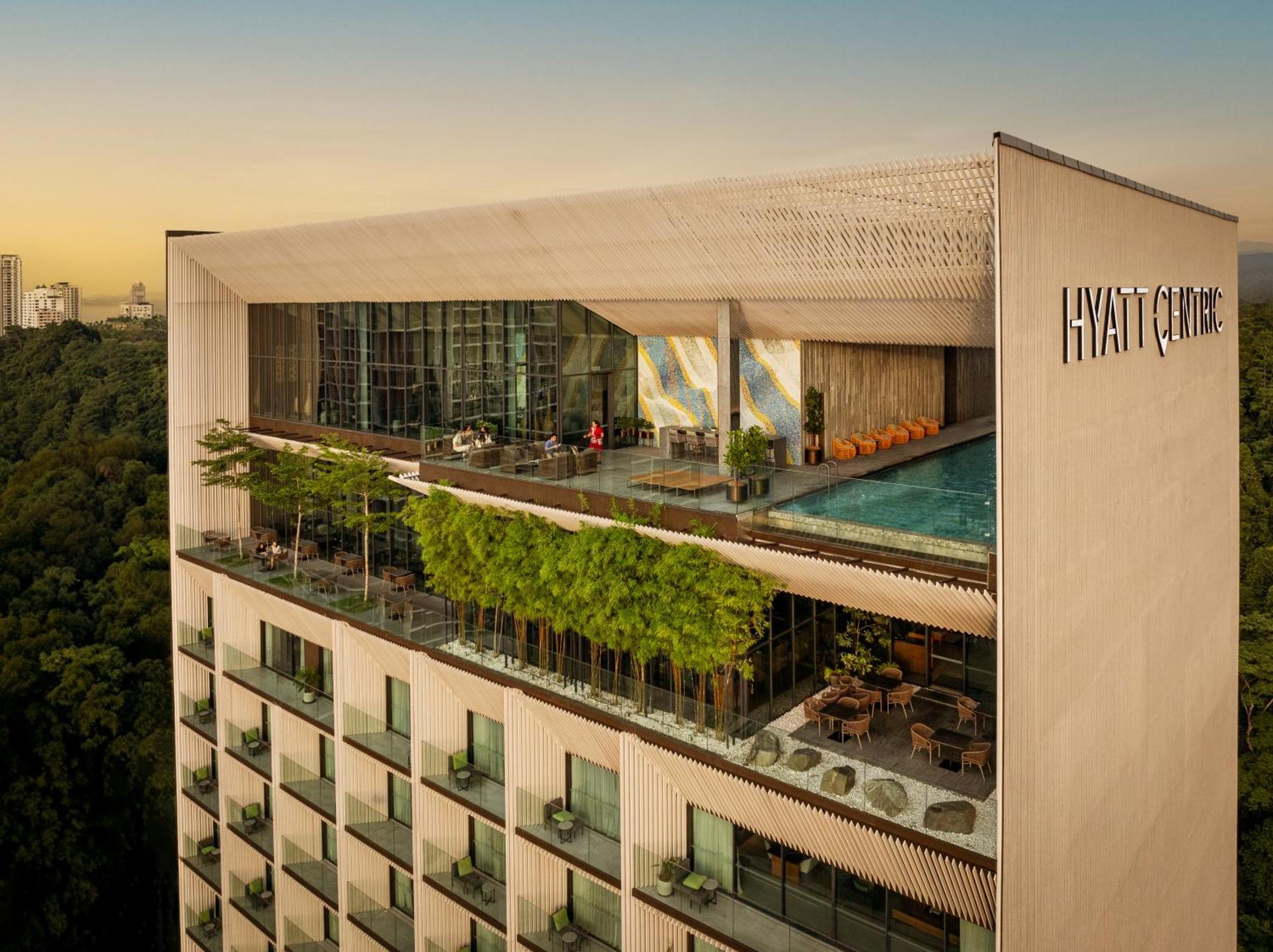 Hyatt Centric Kota Kinabalu Hotell Eksteriør bilde